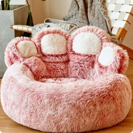 Cozy Fleece-Lined Dog Bed for Medium to Large Breeds - Perfect for Corgis and Golden Retrievers!